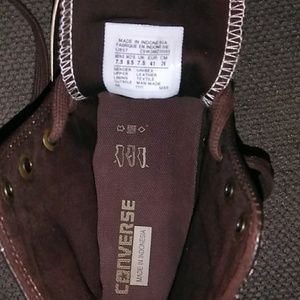Converse All Star Leather Chocolate